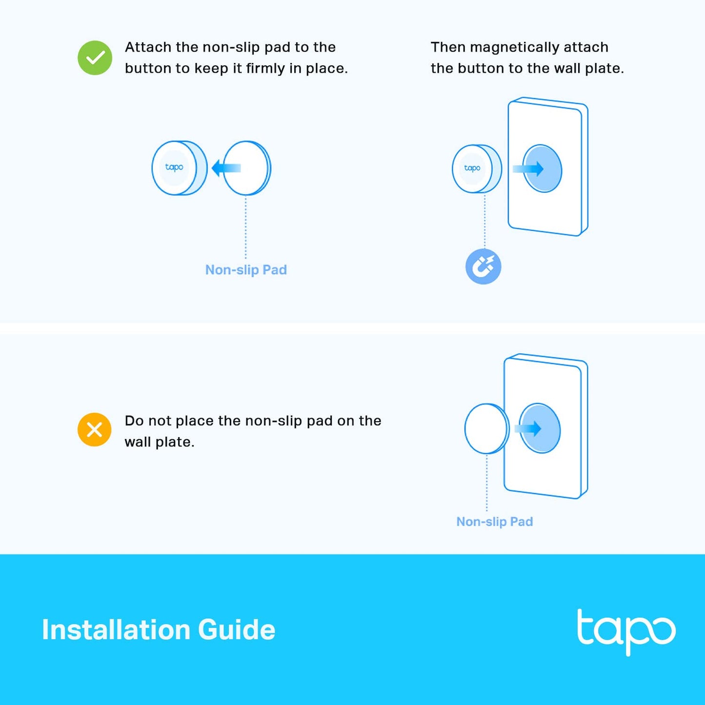 Tapo Smart Remote Dimmer Switch / S200D