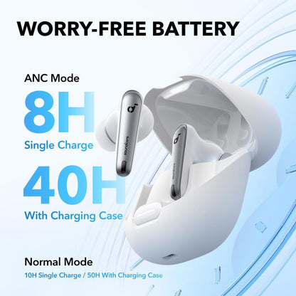 Anker Soundcore Liberty 4 NC True-Wireless Noise Cancelling Earbuds – white متجر نصر