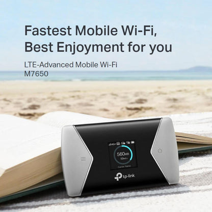 TP-Link M7650 | 600 Mbps LTE-Advanced Mobile Wi-Fi M7650 متجر نصر