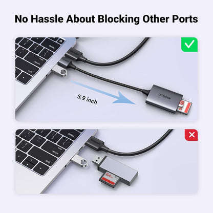 UGREEN 2 in 1 USB SD Card Reader /80887 متجر نصر