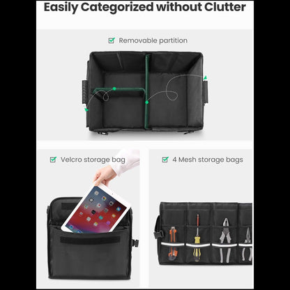 UGREEN Multifunctional Car Trunk Organizer Black / 80710 متجر نصر