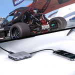 UGREEN Magnetic Docking 7-in-1 Type-C to HDMI 60Hz + Type-C + USB + TF/SD Hub | CM896 | 65759