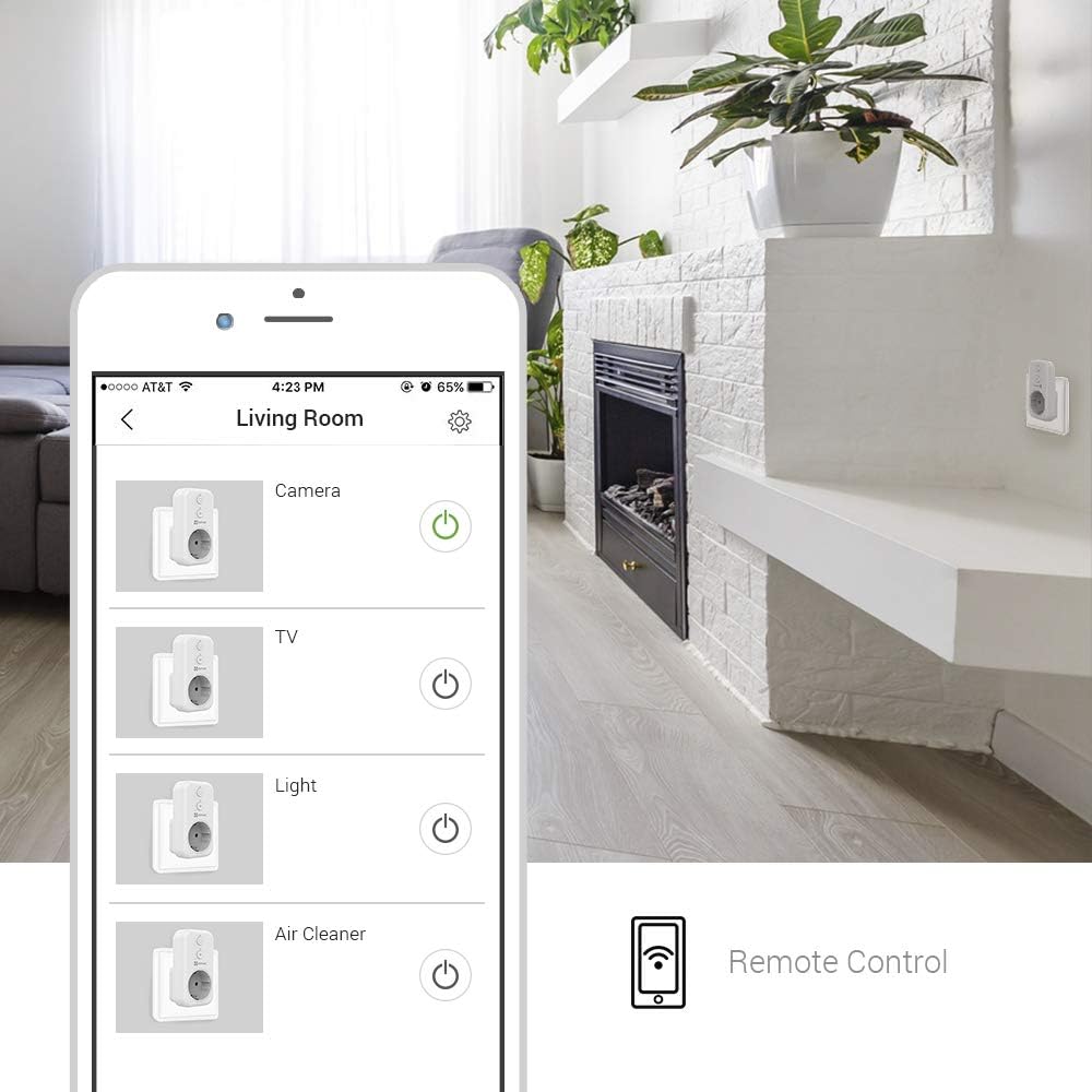 EZVIZ T31 Smart Plug, Wi-Fi Socket