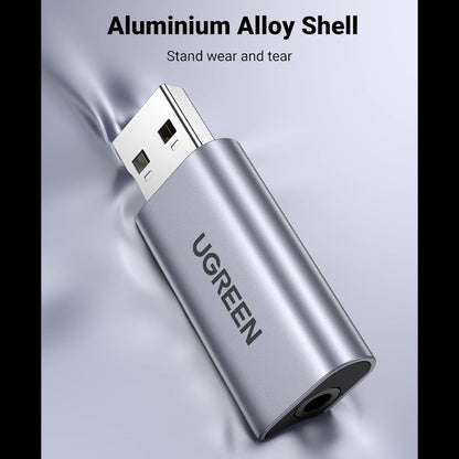 UGREEN USB External Stereo Sound Adapter / 80864 متجر نصر
