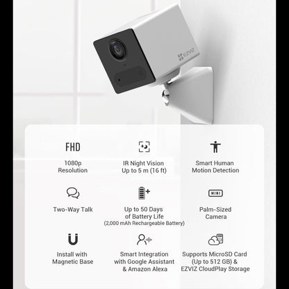 Ezviz 2mp Indoor Battery Camera | CB2 متجر نصر
