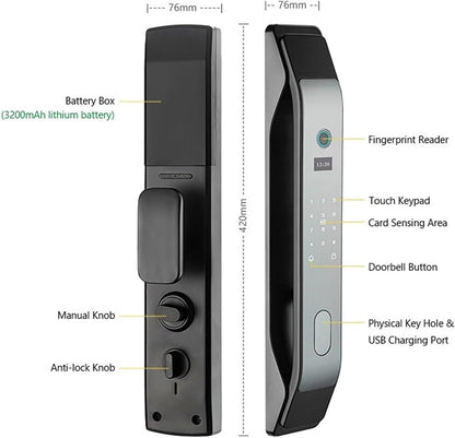 Smart Lock with Fingerprint | SE13x متجر نصر
