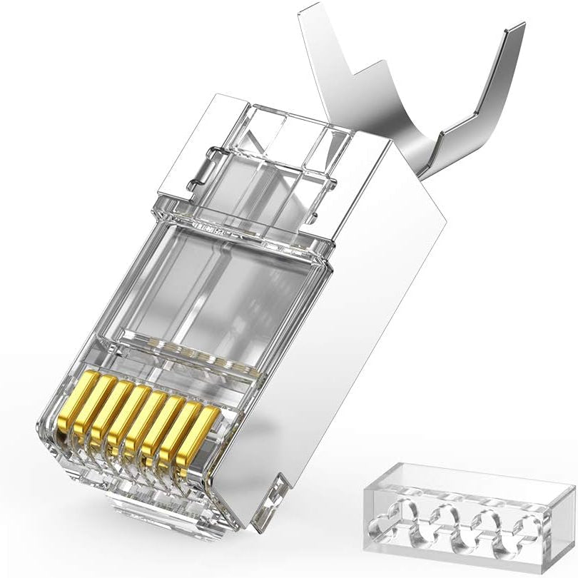 UGREEN Gigabit Cat6A Shielded Modular RJ45 Plug (10PCs) - 70316 متجر نصر