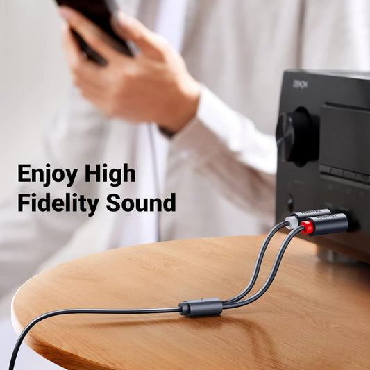 UGREEN Audio Mini Jack Cable 3.5mm (female) - 2RCA (male) /AV102 متجر نصر