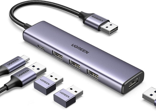 UGREEN 4 in 1 USB 3.0 Hub / 20805 متجر نصر