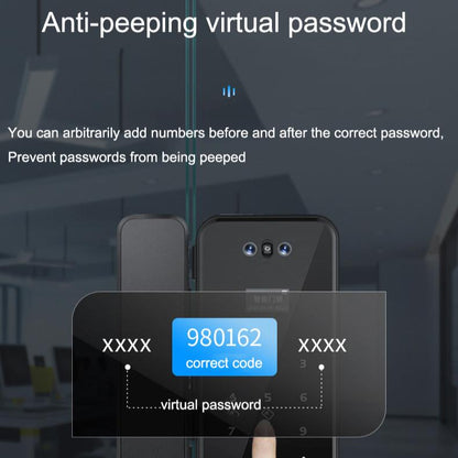 Smart Door Lock for Glass Door Face Recognition | SE39x متجر نصر