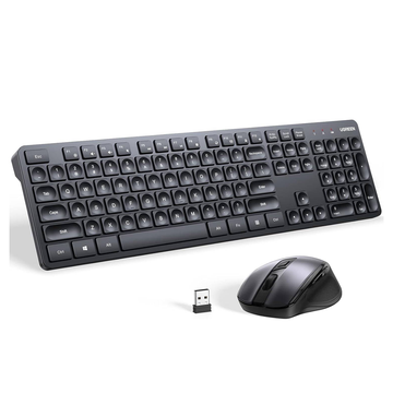UGREEN Ergonomic Wireless 2.4G Keyboard & Mouse Combo |MK331 | 65781 متجر نصر