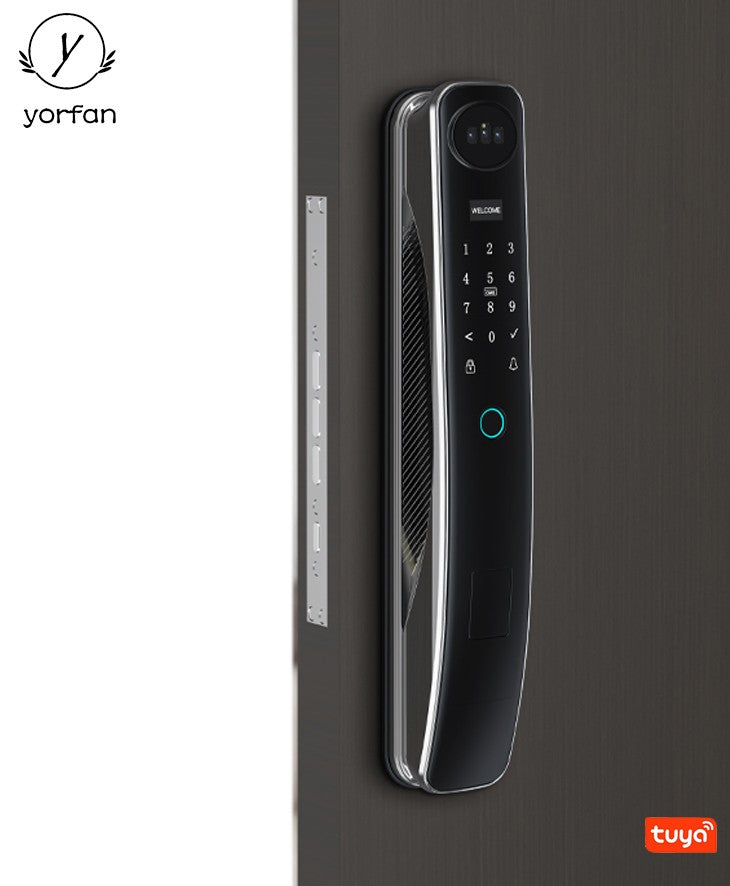 Smart Door Lock 3D-Face Recognition/Video Call /Remote Open -SEe3