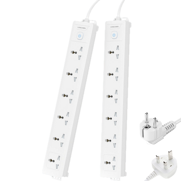 Linkcomm 6 Outlets Power Strip (Multi-Options) متجر نصر