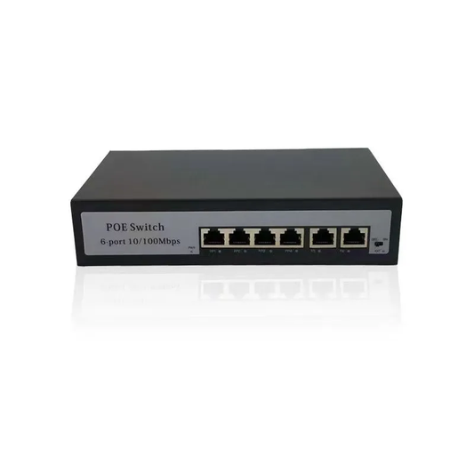 6 Port POE Switch | GrandSecu KU-9006N متجر نصر