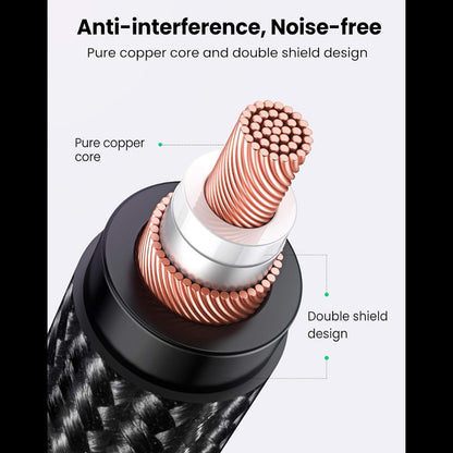 UGREEN 3.5mm to XLR Cable Male to XLR Female Microphone Cable /AV182 متجر نصر