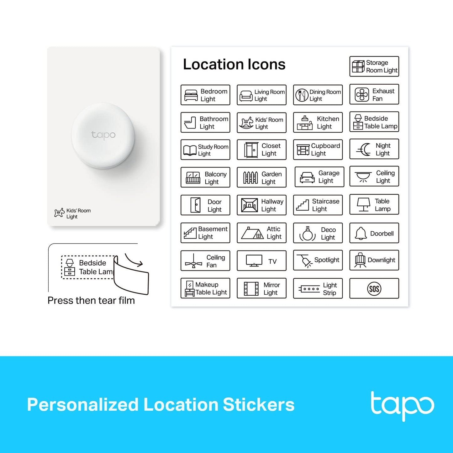 Tapo Smart Remote Dimmer Switch / S200D