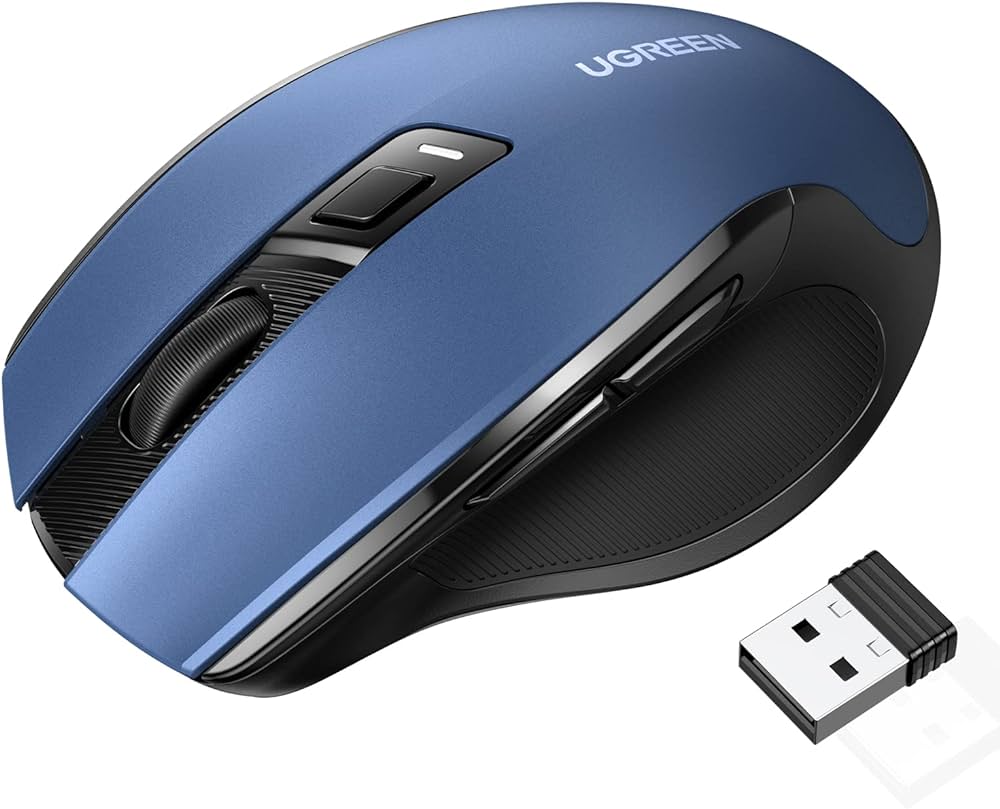 UGREEN Ergonomic Wireless Mouse 2.4G 4000DPI Silence Design / 90545 - 15063 - 15064