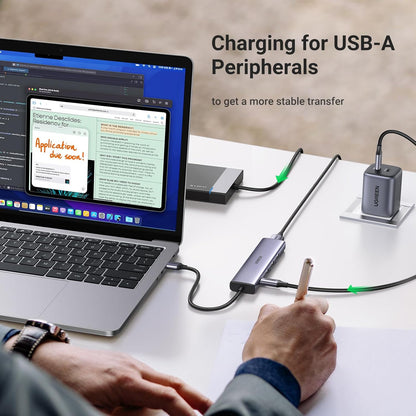 UGREEN 4 in 1 USB 3.0 Hub / 20805 متجر نصر