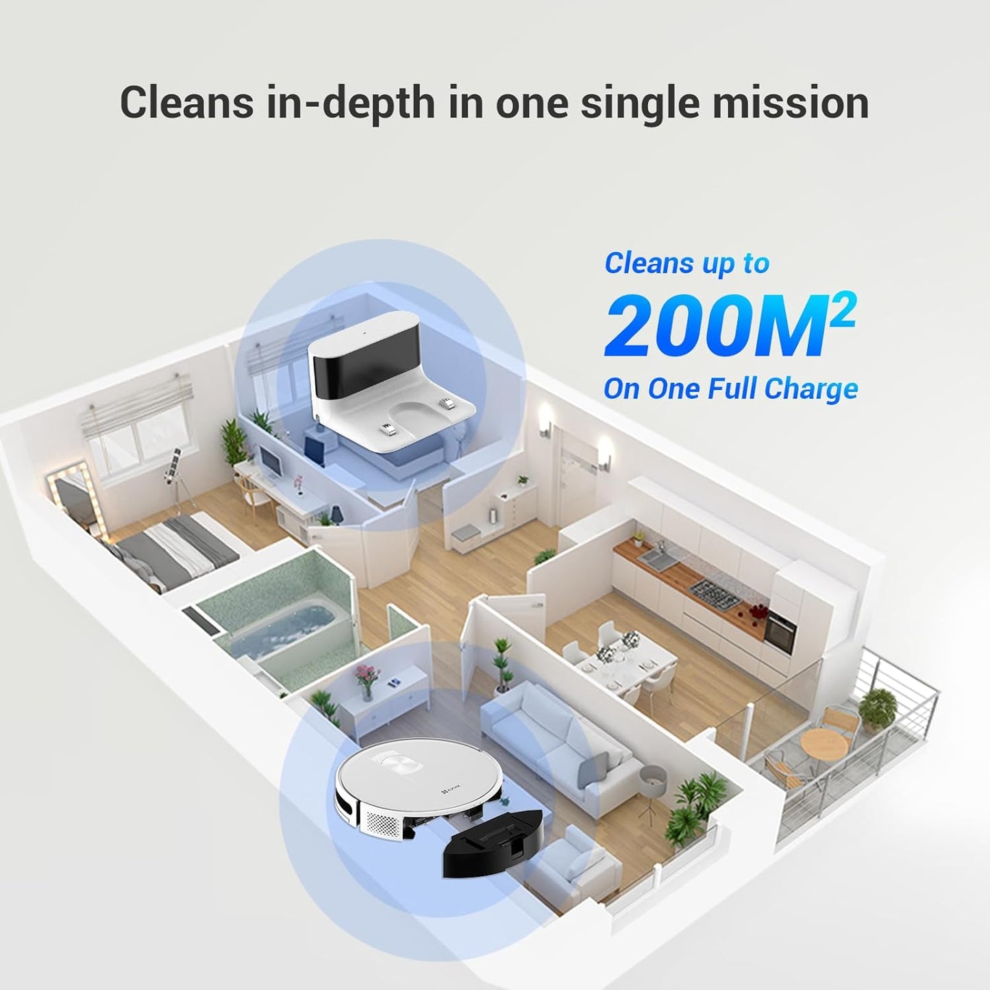 EZVIZ RC3 Plus Robot Vacuum Cleaner