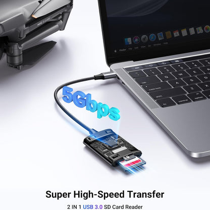UGREEN 2 in 1 USB C SD Card Reader / 80888 متجر نصر