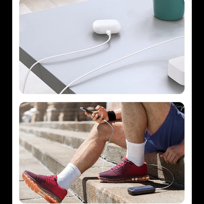 UGREEN Lightning To Type-C 2.0 Male Charging Cable (White) / 10493-60749 متجر نصر