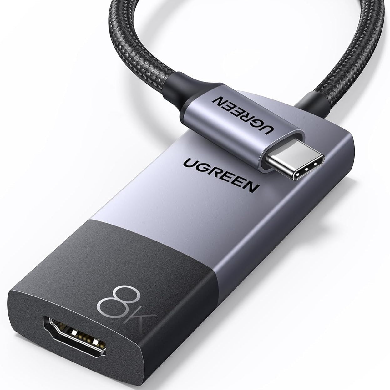 محول يوجرين USB Type C إلى HDMI 2.1 بدقة 8K@60Hz / 50338 - متجر نصر