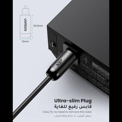 UGREEN Toslink Audio Optical Cable Male to Male Optical Audio Adapter Cable /AV122 متجر نصر