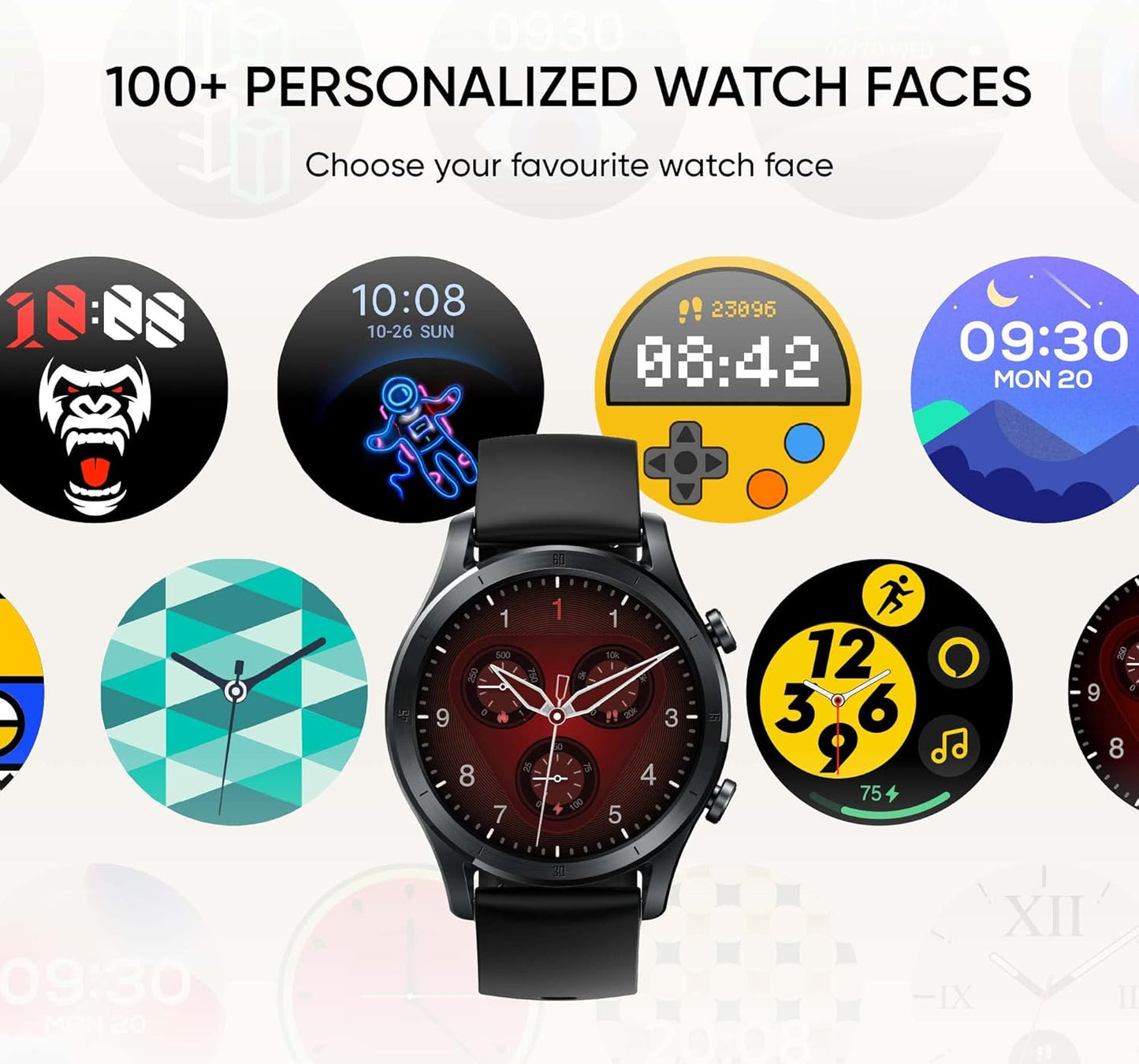 ساعة Realme TechLife Watch R100 الذكية - C