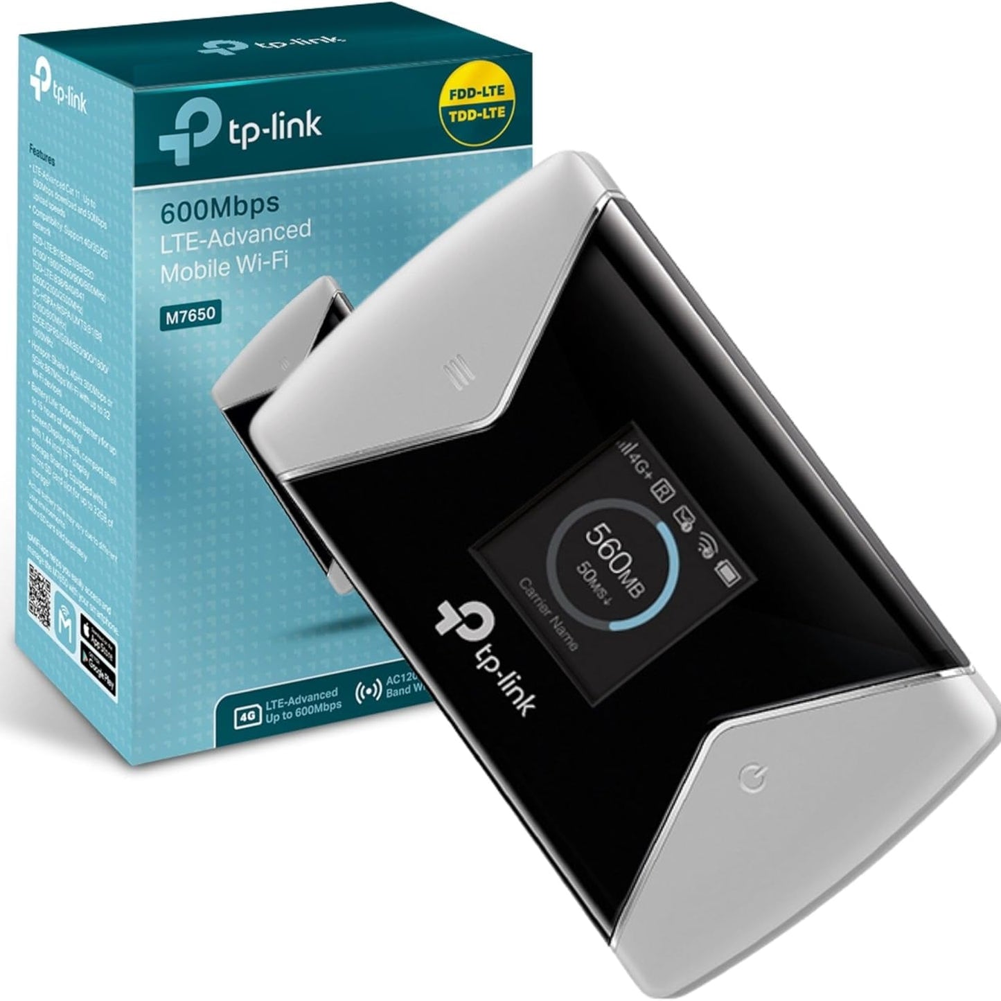 TP-Link M7650 | 600 Mbps LTE-Advanced Mobile Wi-Fi M7650 - متجر نصر