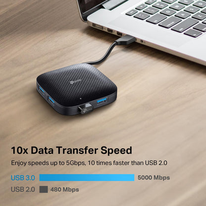 TP-Link UH400-USB 3.0 4-Port Portable Hub متجر نصر