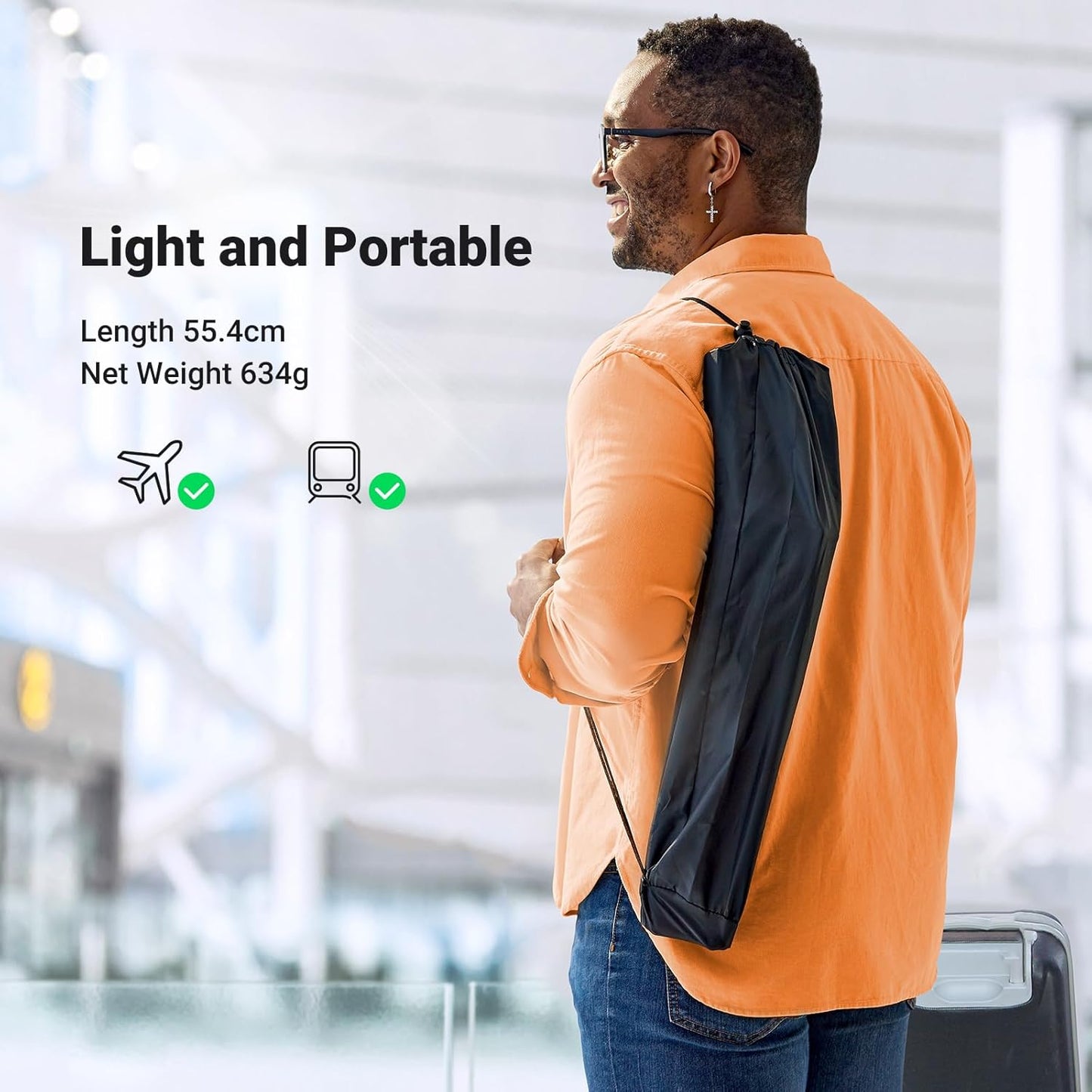 UGREEN Tripod Stand 1.7m For Tablet and Phone Only for livestream / 15647 متجر نصر