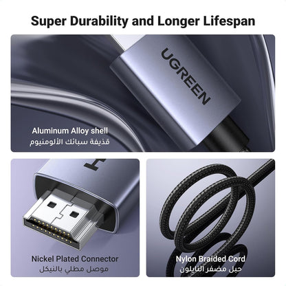 UGREEN HDMI Cable 4K@60Hz / HD153 متجر نصر