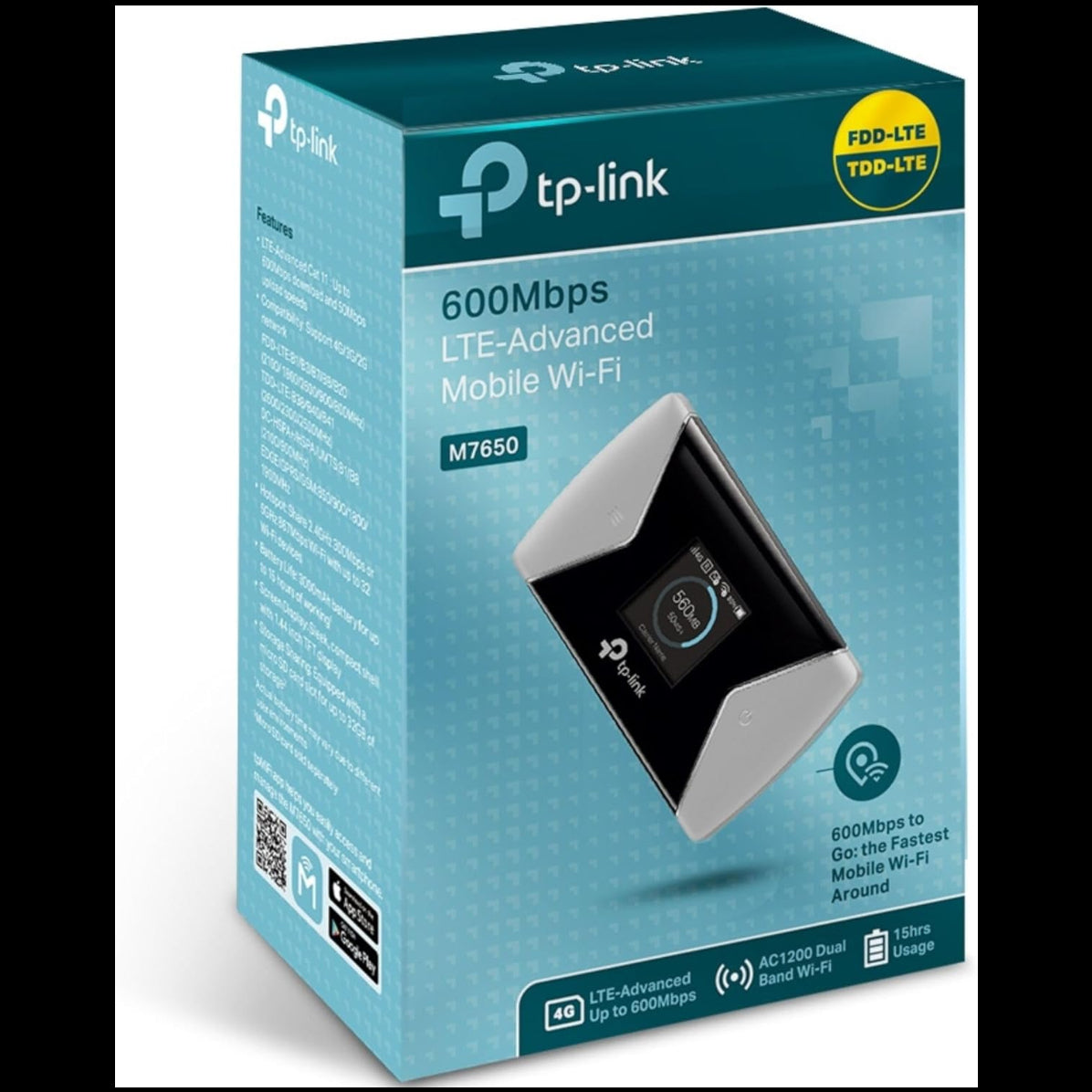 TP-Link M7650 | 600 Mbps LTE-Advanced Mobile Wi-Fi M7650 - متجر نصر