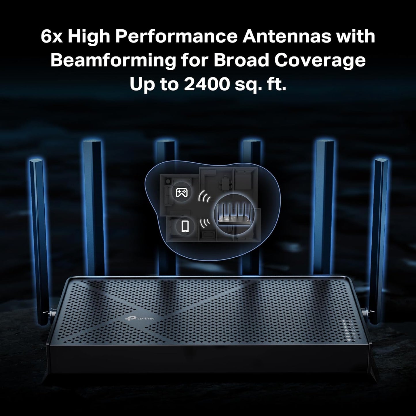 Tp-Link Archer BE400 | BE6500 Dual-Band Wi-Fi 7 Router متجر نصر