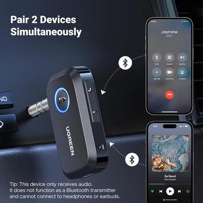 UGREEN Car Bluetooth Audio Receiver / 90748 متجر نصر