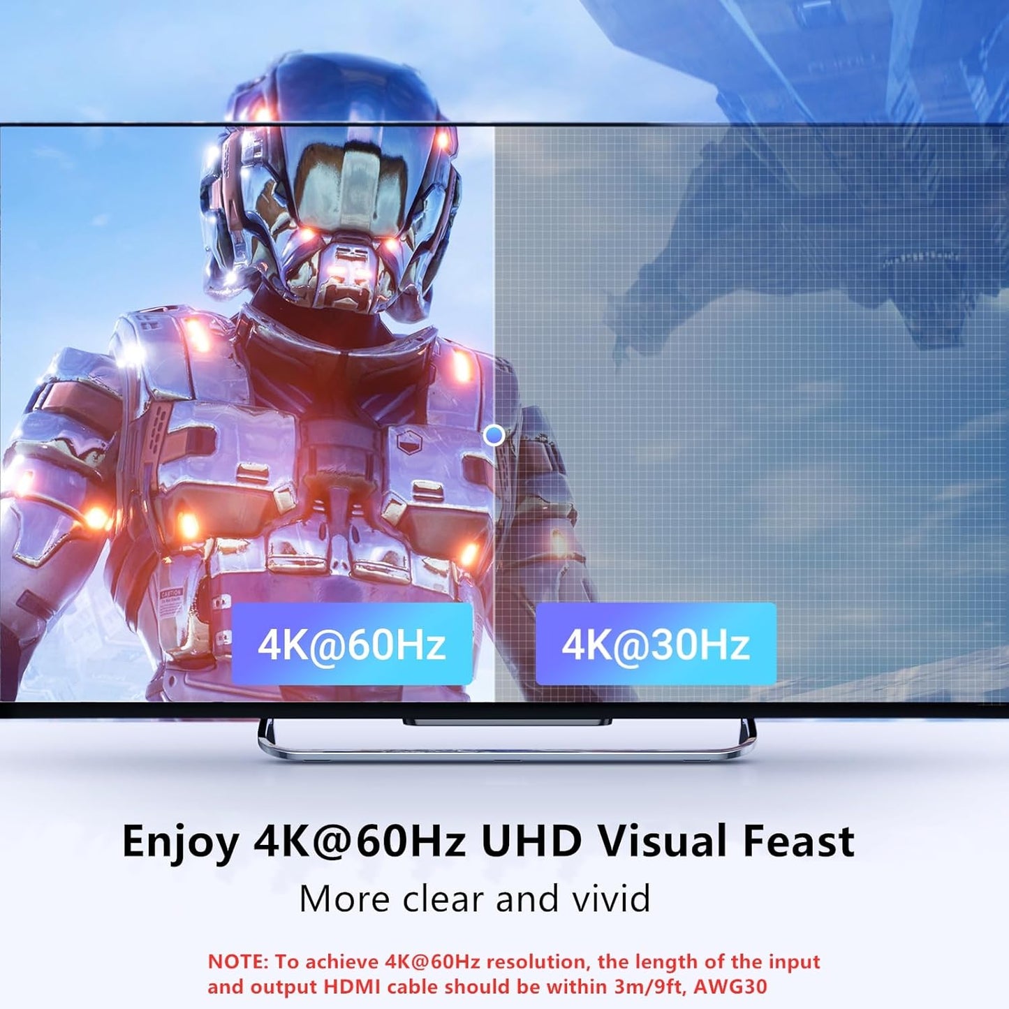 UGREEN HDMI Switch 5 in 1 Out / 90512 متجر نصر