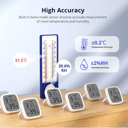 Sonoff SNZB-02D Zigbee LCD Smart Temperature & Humidity Sensor – High-Precision Monitoring with Real-Time Display متجر نصر