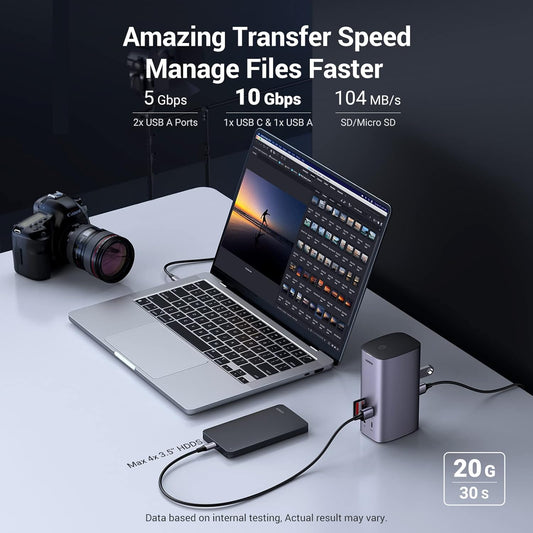 Ugreen Revodok Pro 312 12-in-1 4k HDMI Universal Docking Station | 90325 متجر نصر