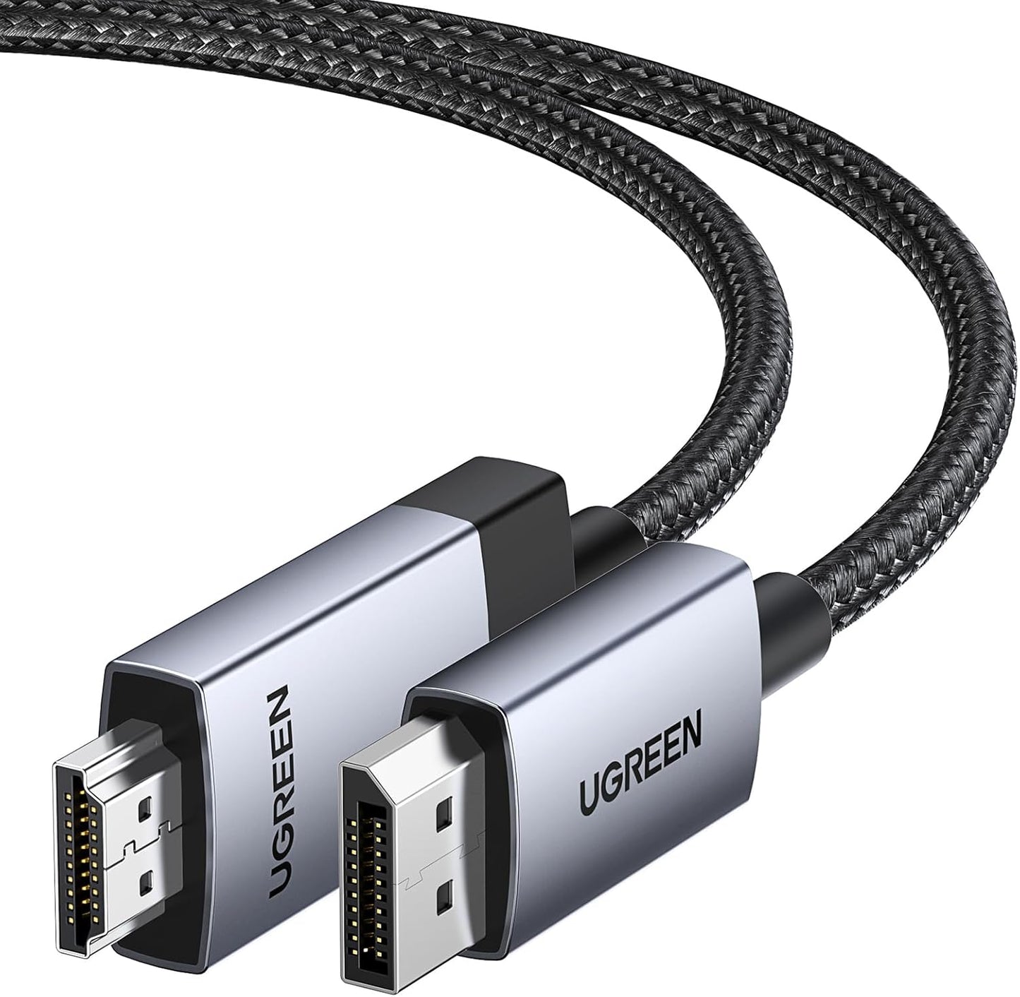 كابل DisplayPort إلى HDMI أحادي الاتجاه من Ugreen بدقة 4K وتردد 60 هرتز / DP119