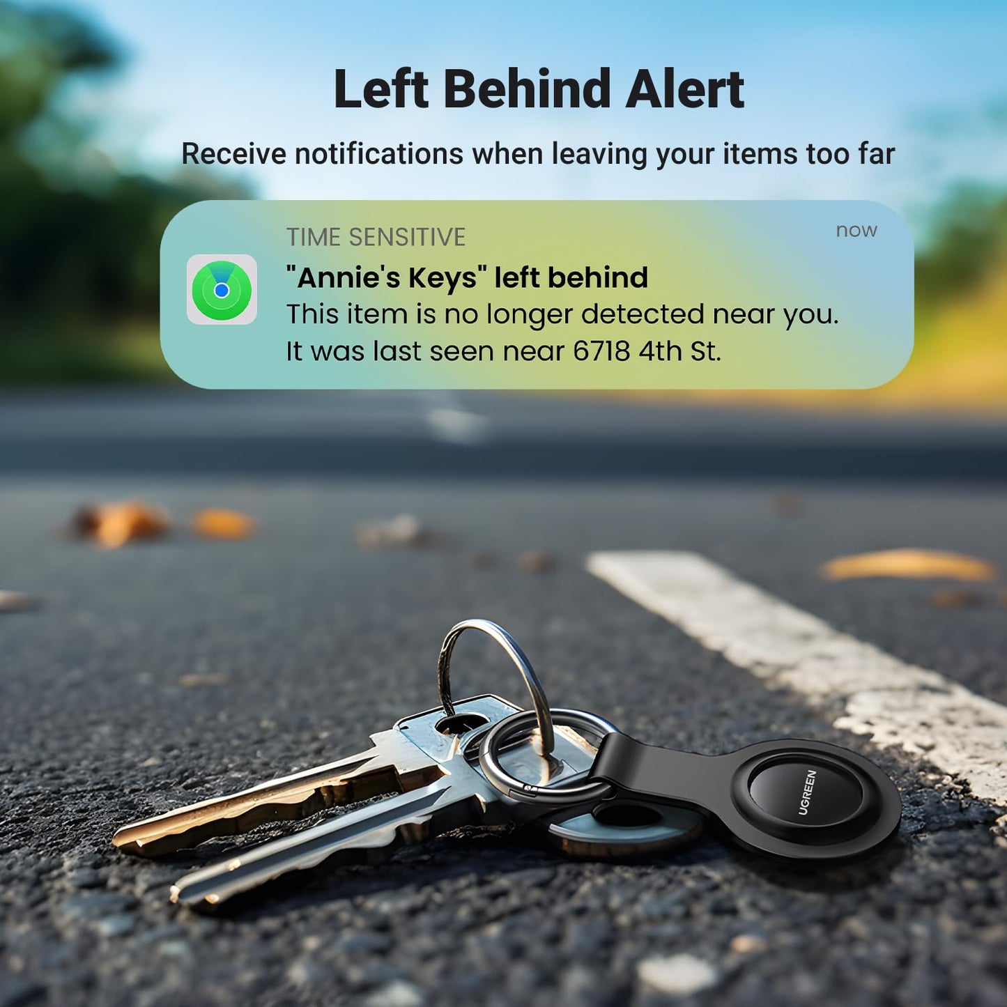 UGREEN Smart Item Finder (Apple Certified) Bluetooth Tracker / 60387 متجر نصر