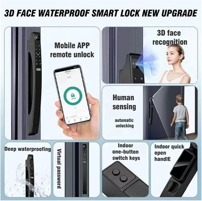 Smart Door Lock SE56 Slim Design (Tri Lock) متجر نصر
