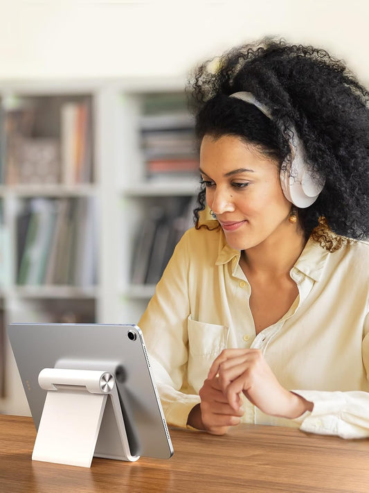 UGREEN Tablet Stand Holder Adjustable Portable Desktop Holder (White)/ 30485 متجر نصر