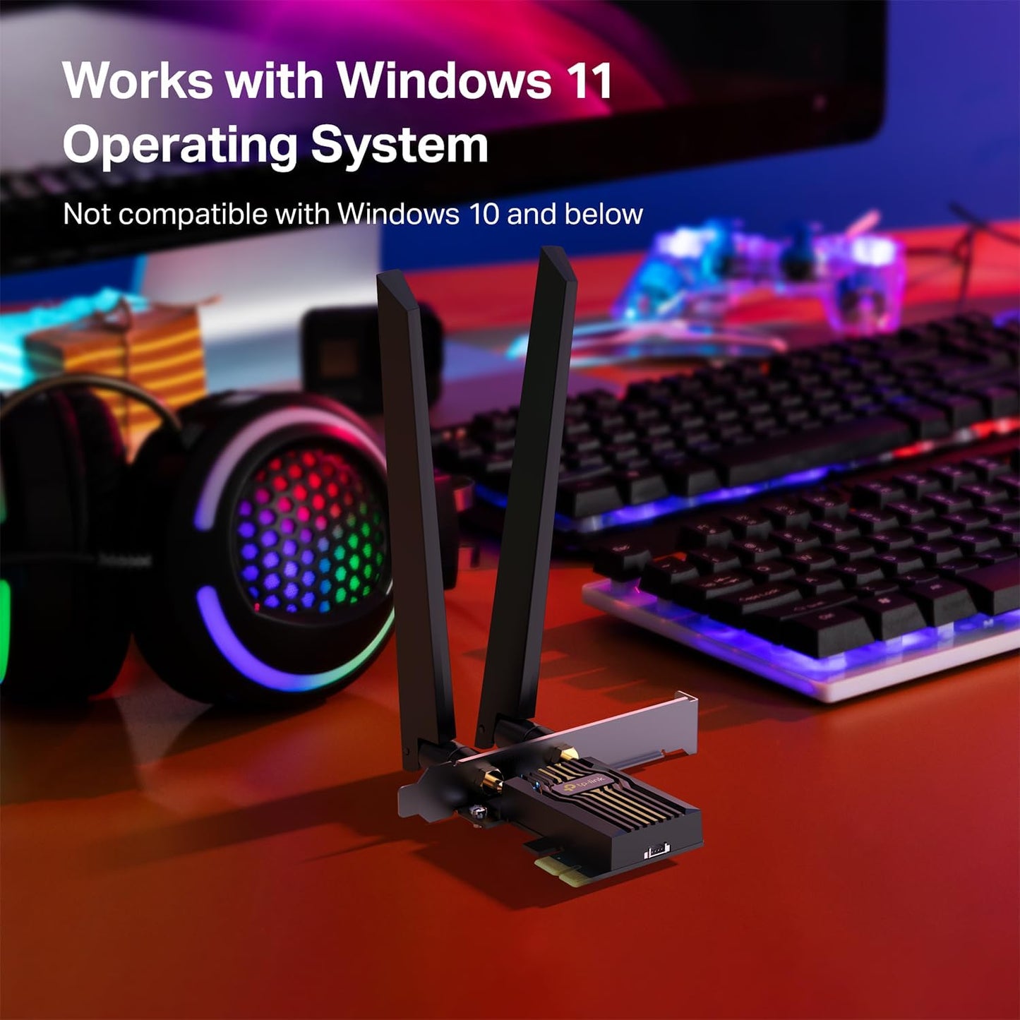 Tp-Link Archer TBE400E | BE6500 Wi-Fi 7 Bluetooth 5.4 PCIe Adapter متجر نصر