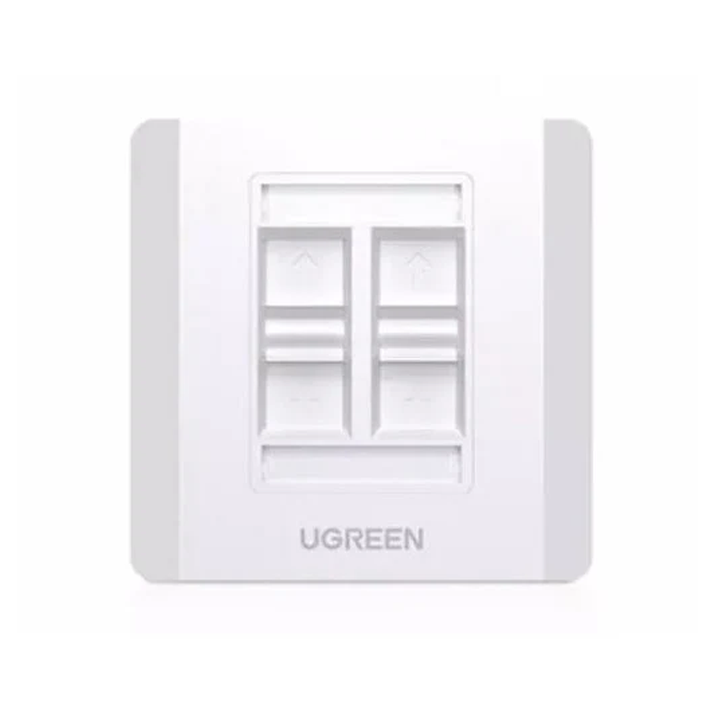 UGREEN Quadruple-Port Wall Plate 1 pc - 80443 - متجر نصر