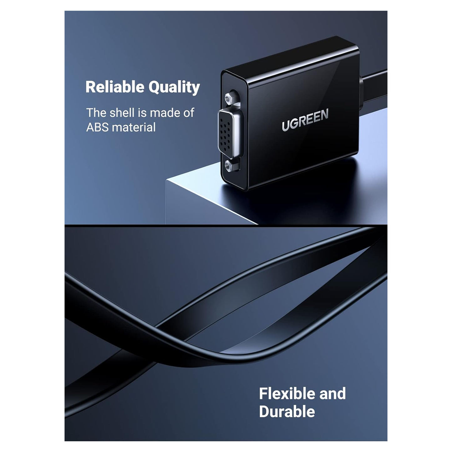 UGREEN HDMI to VGA Adapter Converter| 90813 - متجر نصر