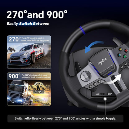 PXN-V9 Gen2 Steering Wheel Gaming متجر نصر