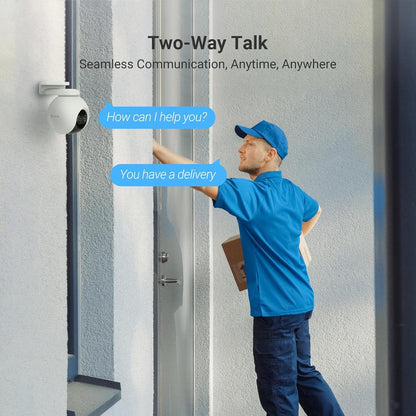 Ezviz Dual-Lens, Weatherproof Pan & Tilt Wi-Fi Camera 2mp |Ezviz C8PF متجر نصر