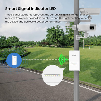 Tenda 5GHz Outdoor Access Point High Gain upto 5km | OS3 متجر نصر