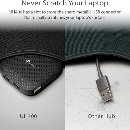 TP-Link UH400-USB 3.0 4-Port Portable Hub متجر نصر