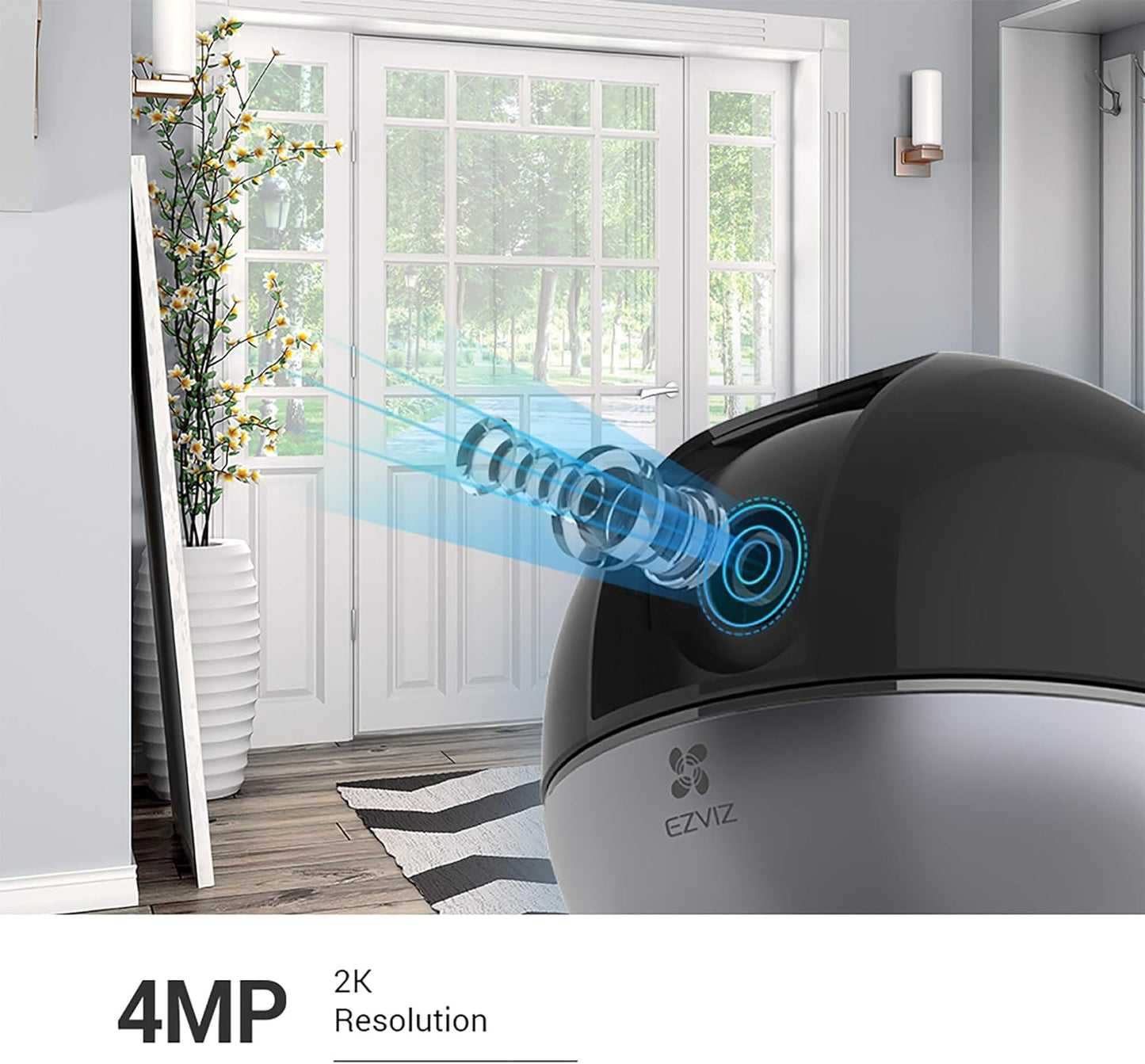 4mp PT Indoor Camera Zoom Tracking-C6W